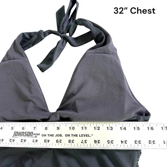 Fashions Best Kept Secret Bra Tops Black Elegant Maxi Dress Stretch Size Large - Picture 15 of 16